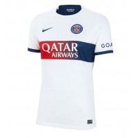 Camisa de Futebol Paris Saint-Germain Ousmane Dembele #10 Equipamento Secundário Mulheres 2023-24 Manga Curta